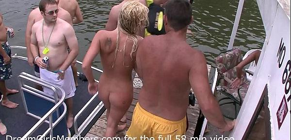  Horny Coeds Party Naked In Lake Of The Ozarks